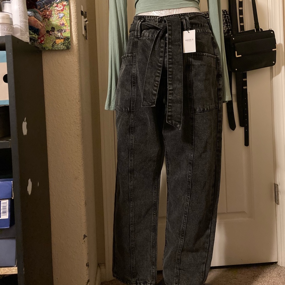 Black Denim Jeans